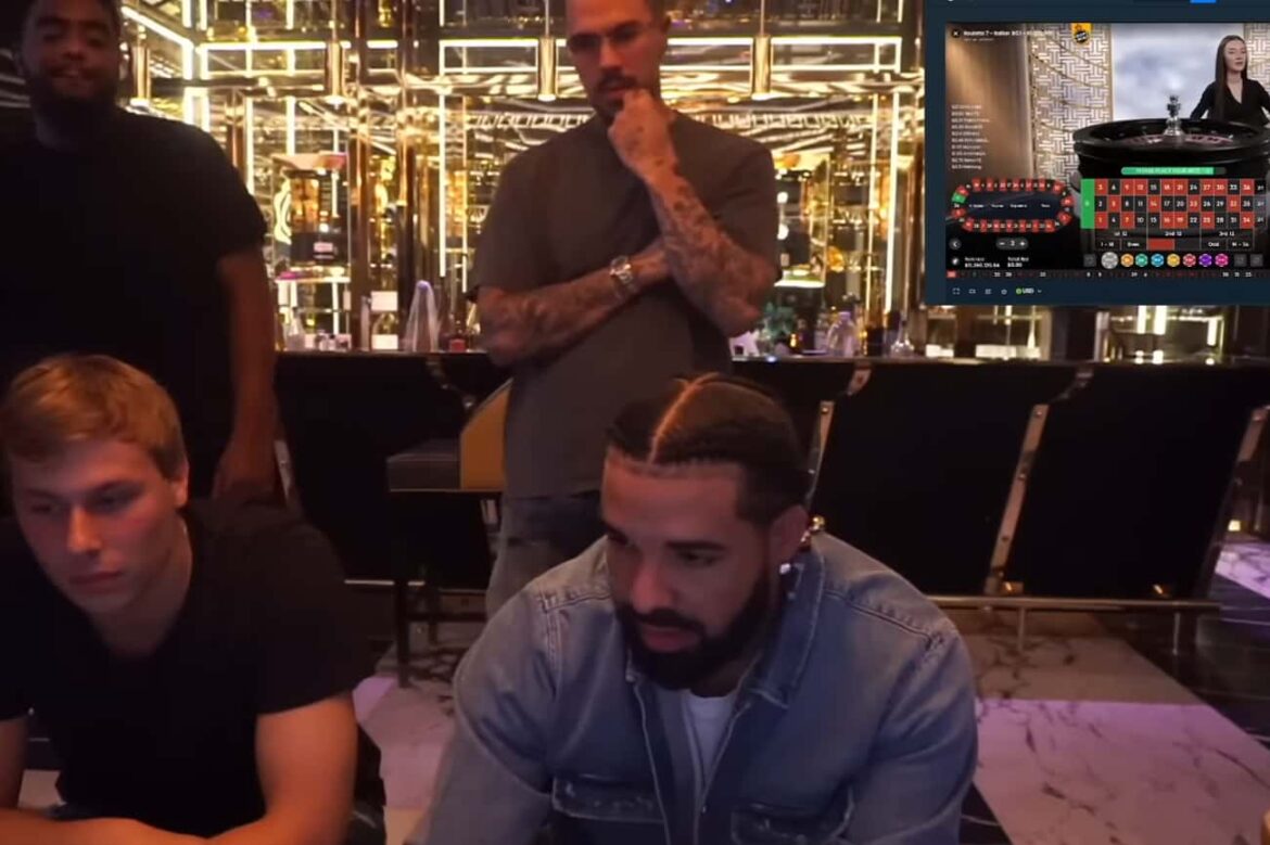 Drake Won 17.9 Million Live On Twitch Playing Roulette