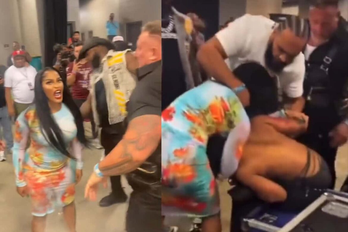 Joseline Hernandez and Big Lex in Backstage Brawl: Chaos Ensues at FLA Live Arena