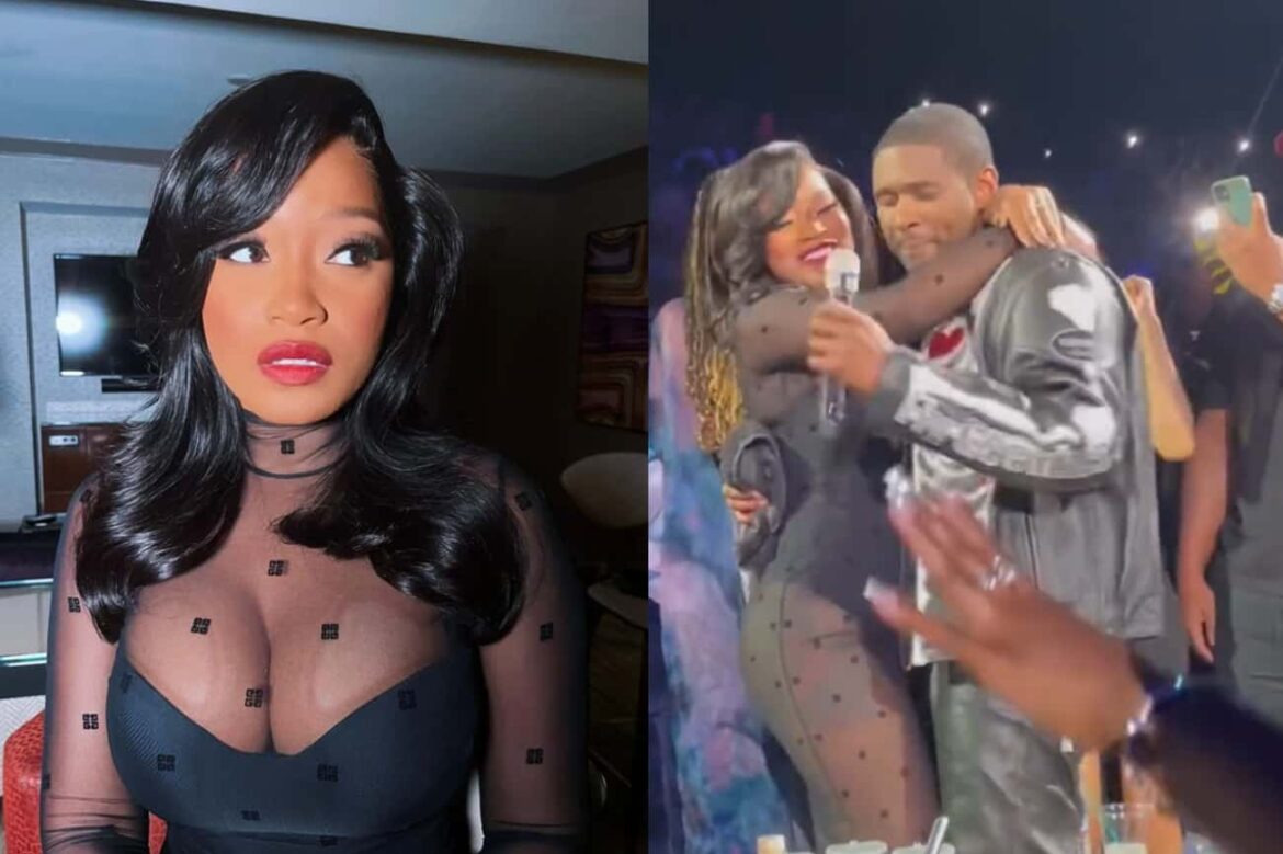 Keke Palmer's BF Calls Her Out for Rockin' a Sexy Look at Usher's Concert in Vegas